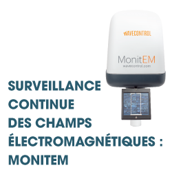 Surveillance continue des champs électromagnétiques : MonitEM
